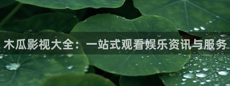 国产精东影业：木瓜影视大全：一站式观看娱乐资讯与服务